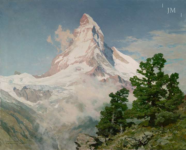 The Matterhorn from Riffelberg, Zermatt, Switzerland